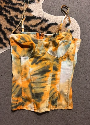 Colourful corset, condition: Very good, size: XS / UK 4-6, £10.00, £11.20 includes Buyer Protection