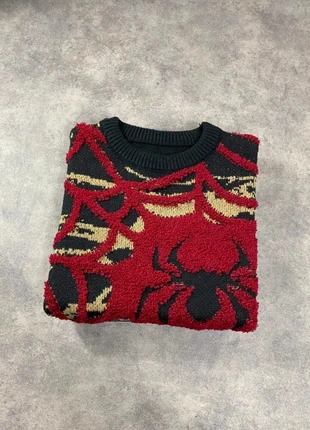 Sweat Crewneck Noir Araignée en Relief Rouge Y2K Neuf / Taille M, marke: abstrait, zustand: Neu, mit Etikett, größe: M, 29,90 €, 32,10 € inklusive Vinted-Käuferschutz