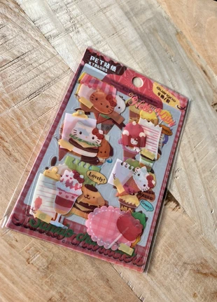 Sanrio stationery stickersheet bundle hello kitty 4 stickervellen, sanrio hello kitty hamburger, marque: Sanrio, état: Neuf sans étiquette, taille: Taille unique, 2,35 €, 3,17 € Protection acheteurs incluse