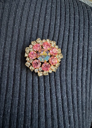 Broche vintage strass, brand: Vintage Dressing, condition: Very good, €6.00, €7.00 includes Buyer Protection