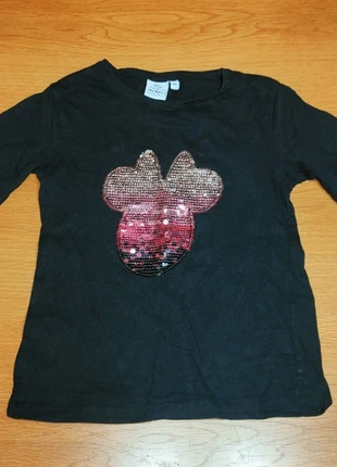Maglia Disney Minnie Mouse Nera con Paillettes – 8 anni, marque: Disney, état: Très bon état, taille: 8 ans / 128 cm, 2,00 €, 2,80 € Protection acheteurs incluse