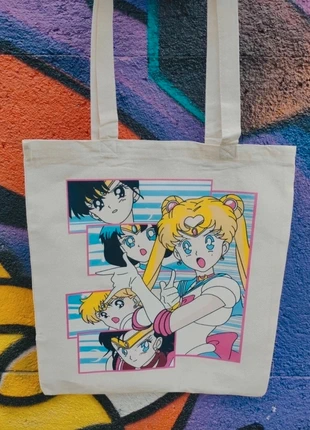 Tote bag sailor moon v6, marca: Sailor Moon, estado: Muito bom, €12.00, €13.30 inclui Proteção do Comprador Pro