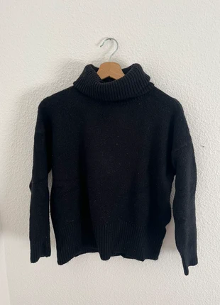 Pull large noir col roulé M kiabi, marke: Kiabi, zustand: Gut, größe: M / 38 / 10, 4,00 €, 4,90 € inklusive Vinted-Käuferschutz