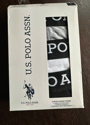 Pack 3 boxers US Polo assn, marca: U.S. Polo Assn., estado: Novo com etiquetas, tamanho: L, €26.00, €28.00 inclui Proteção do Comprador