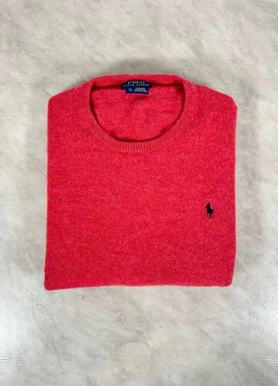 Pull Polo Ralph Lauren femme XXL laine rouge/rose premium Code 277N, marca: Ralph Lauren, estado: Muito bom, tamanho: XXL / 44 / 16, €39.00, €41.65 inclui Proteção do Comprador Pro