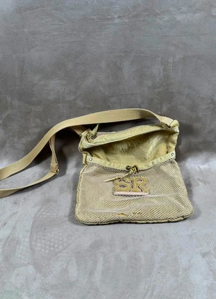 Sac bandoulière Sonia Rykiel en tissu et toile verte vintage, marque: Sonia Rykiel, état: Bon état, 21,50 €, 23,28 € Protection acheteurs incluse