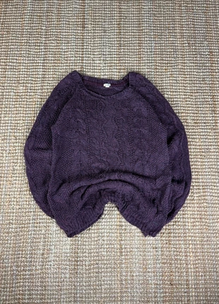 Pull Col Rond Violet Torsadé Vintage, Funky Knitwear, Cable Knit Sweater Taille M, brand: Vintage Dressing, condition: Very good, size: M / 38 / 10, €20.00, €21.70 includes Buyer Protection Pro