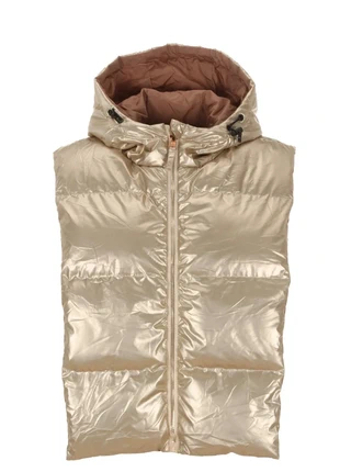 Capuche doudoune - Or et Marron -Gold & Silver, merk: Gold & Silver, staat: Nieuw met prijskaartje, maat: Universele maat, € 39,00, € 41,65 inclusief Kopersbescherming