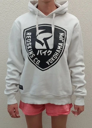 Sweat pull à capuche redskins blanc homme femme taille L enfant ou xs s adulte, marque: Redskins, état: Très bon état, taille: L, 5,00 €, 5,95 € Protection acheteurs incluse