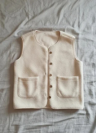 Gilet Sans Manches Écru Boutonné Style Cottagecore Vintage Automne, marke: Vintage Dressing, zustand: Sehr gut, größe: M / 38 / 10, 31,99 €, 34,29 € inklusive Vinted-Käuferschutz