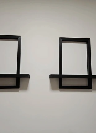 Lot de 2 étagères noires en bois, brand: mumisuto, condizioni: Nuovo con cartellino, €15.00, €16.45 include la Protezione acquisti