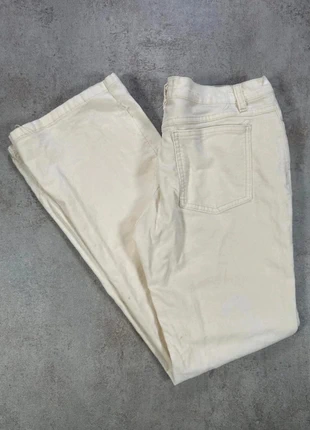 Pantalon chino En Velours Côtelé / Corduroy vintage creme clair coupe droite zippé taille 40, brand: Vintage Dressing, condizioni: Ottime, taglia: L / IT 44 / EU 40, €4.00, €4.90 include la Protezione acquisti Pro