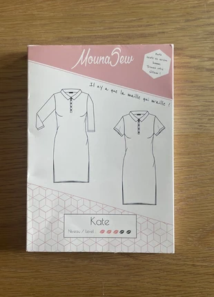 Patron Robe Kate - Mouna Sew, marca: Mouna Sew, estado: Como novo, €13.00, €14.35 inclui Proteção do Comprador