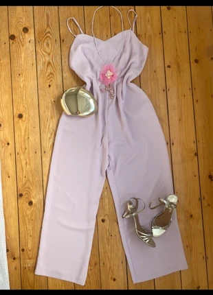 Phase Eight jumpsuit · blush pink wide-leg one-piece · UK 16, brand: Phase Eight, condition: Very good, size: XXL / 44 / 16, €15.00, €16.45 includes Buyer Protection