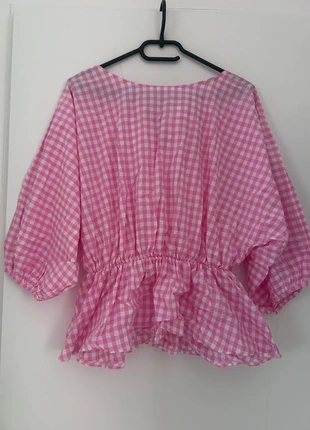 Blouse vichy rose et blanc Johanna Paris, marque: Johanna Paris, état: Très bon état, taille: M / 38 / 10, 3,00 €, 3,85 € Protection acheteurs incluse