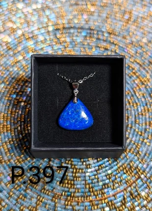 Pendentif en lapis lazuli 💙, condition: Very good, €18.00, €19.60 includes Buyer Protection Pro