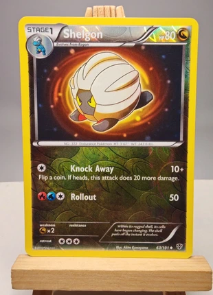 Pokemon shelgon reverse holo 63/101 plasma blast, brand: Pokémon, condition: Very good, £3.00, £3.85 includes Buyer Protection Pro