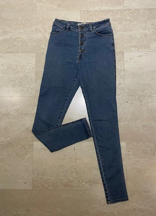 Brandy Melville Super Skinny High Waisted Jeans IT 42 – Blue Denim Pants, brand: Brandy Melville, condizioni: Ottime, taglia: M / IT 42 / EU 38, €5.00, €5.95 include la Protezione acquisti