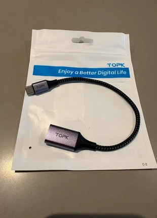 Adattatore Topk USB-C a USB, marque: usb-c, état: Neuf avec étiquette, 4,99 €, 5,94 € Protection acheteurs incluse