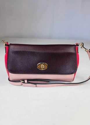 Sac Bandoulière Coach en Cuir Saffiano bicolore - Y2K, brand: Coach, condition: Very good, €94.90, €100.35 includes Buyer Protection Pro