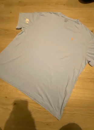 T-shirt Ralph Lauren bleu clair – Taille XL – avec défauts, merk: Ralph Lauren, staat: Veelgebruikt, maat: XL, € 2,00, € 2,80 inclusief Kopersbescherming