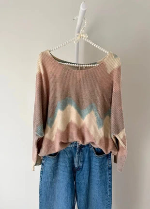 Pull multicolore- Taille unique - Made in italy, brand: Made In Italy, condition: Very good, size: XL / 42 / 14, €13.00, €14.35 includes Buyer Protection Pro