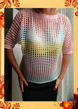 Blusa calada Made in Itali talla 44, marque: Made In Italy, état: Très bon état, taille: XXL / 44 / 16, 4,90 €, 5,85 € Protection acheteurs incluse