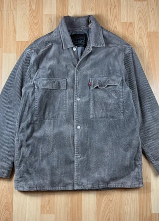 Veste en velours côtelée Levis Grise Chaude douce épaisse Trucker Taille L, brand: Levi's, condition: Very good, size: L, €45.00, €47.95 includes Buyer Protection