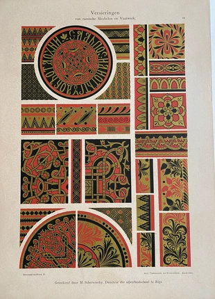 Rare Antique Chromo Litho Print, staat: Goed, € 11,00, € 12,25 inclusief Kopersbescherming