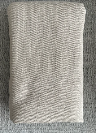 Extra Large Beige Throw with Fringes for 3 Seater Sofa | Versatile Cotton Throw 180 x 300cm, brand: Milam London, condition: New without tags, size: Other, £18.00, £19.60 includes Buyer Protection Pro