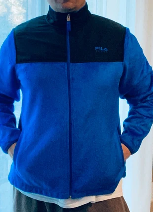Polaire fila sport- denali- brodé -bleu&marine-fullzip- XL hommes, marque: FILA, état: Très bon état, taille: XL, 22,00 €, 23,80 € Protection acheteurs incluse