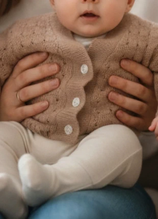 Gilet bébé, marque: ligne naissance, état: Neuf sans étiquette, taille: 1-3 mois / 56 cm, 3,00 €, 3,85 € Protection acheteurs incluse