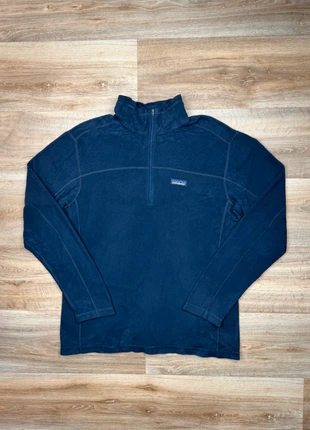 Veste polaire half-zip 1/4 zip Patagonia bleu marine - taille M - homme - 100% polyester, brand: Patagonia, condition: Very good, size: M, €60.00, €63.70 includes Buyer Protection Pro