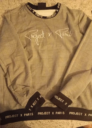 Pull col rond, marque: Project X, état: Très bon état, taille: M, 5,00 €, 5,95 € Protection acheteurs incluse