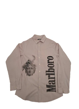 Vintage long sleeve shirt, marque: Malboro, état: Très bon état, taille: M, 35,00 €, 37,45 € Protection acheteurs incluse