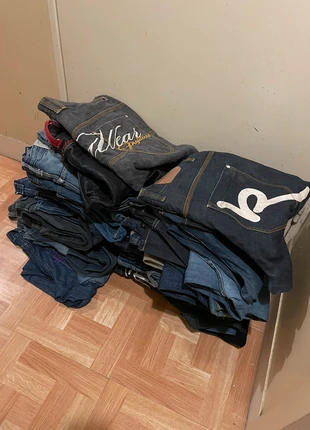 Lot 42 jeans hip-hop vintage années 2000 cyber y2k, marque: JNCO, état: Bon état, taille: L, 399,99 €, 420,69 € Protection acheteurs incluse