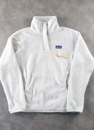 Pull Polaire Pilou Boutonné Col Camionneur Patagonia Snap-T Blanc Cassé Logo Brodé Taille S, marque: Patagonia, état: Très bon état, taille: S / 36 / 8, 50,00 €, 53,20 € Protection acheteurs incluse
