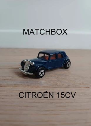 Voiture Matchbox Citroën 15CV, brand: Matchbox, condition: Good, size: 1-3 months / 56 cm, €6.00, €7.00 includes Buyer Protection