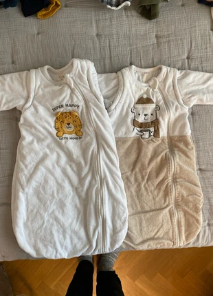 Lot 2 turbulettes d’hiver taille 70 – Très bon état, marca: C&A Baby Club, estado: Muy bueno, tamaño: 3-6 meses / 62 cm, 6,00 €, 7,00 € Protección al comprador incluida