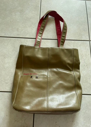 Sac similicuir marron rouge Esprit, brand: Esprit, condition: Very good, €5.00, €5.95 includes Buyer Protection