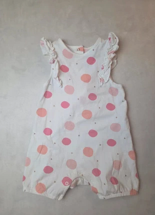 Combinaison bébé Orchestra sans manches 23 mois à pois roses et volants, brand: Orchestra, condition: Very good, size: 18-24 months / 86 cm, €5.00, €5.95 includes Buyer Protection