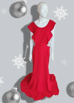 Prachtige elegante lange jurk - Maat XXXL, marque: onbekend, état: Neuf sans étiquette, taille: XXXL / 46 / 18, 10,00 €, 11,20 € Protection acheteurs incluse