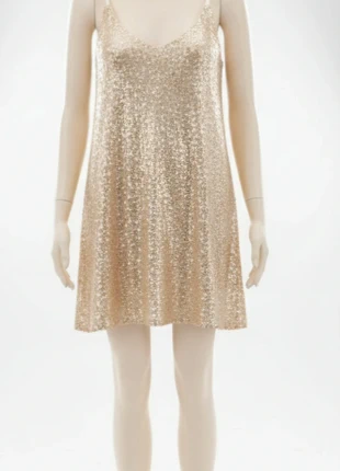 Robe à Sequins Dorée Décolletée Dos Nu ~ T M.38 Neuve, marque: Tendance, état: Très bon état, taille: M / 38 / 10, 49,99 €, 53,19 € Protection acheteurs incluse