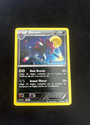 Zoroark 71/108, marke: Pokémon, zustand: Neu, 1,00 €, 1,75 € inklusive Vinted-Käuferschutz