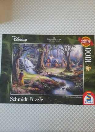 Puzzle Disney Blanche-Neige – 1000 pièces Schmidt – Collection Thomas Kinkade 🍎, marca: Schmidt, estado: Muy bueno, 10,00 €, 11,20 € Protección al comprador incluida
