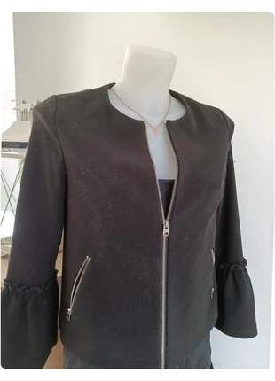 Veste Chic / Blouson Zippé Pimkie pour Femme Taille S (Noir), marca: Pimkie, estado: Nuevo sin etiquetas, tamaño: XL / 42 / 14, 8,00 €, 9,10 € Protección al comprador incluida