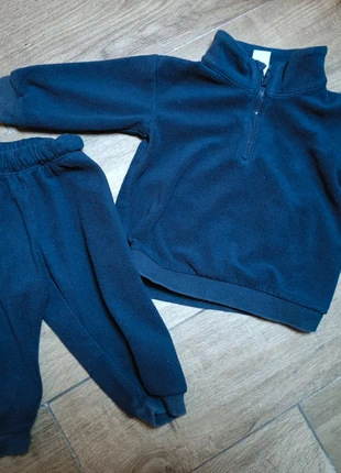 Tuta in pile + felpa in pile + tuta felpata, marca: H&M, estado: Muy bueno, tamaño: 9-12 meses / 74 cm, 6,00 €, 7,00 € Protección al comprador incluida