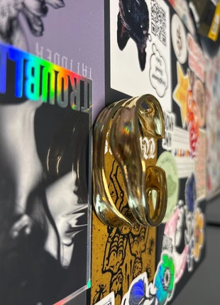 Bracelet acier inoxydable réglable, marque: Vintage Dressing, état: Neuf sans étiquette, 5,00 €, 5,95 € Protection acheteurs incluse