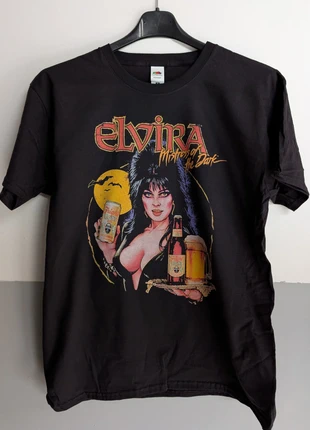T-shirt nera | Elvira Mistress of The Dark, marke: nobrand, zustand: Sehr gut, größe: L, 13,00 €, 14,35 € beinhaltet Vinted-Käuferschutz Pro
