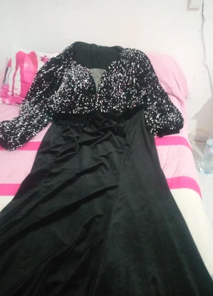 Vestido de fiesta, marque: Fiesta, état: Neuf sans étiquette, taille: 4XL / 48 / 20, 15,00 €, 16,45 € Protection acheteurs incluse